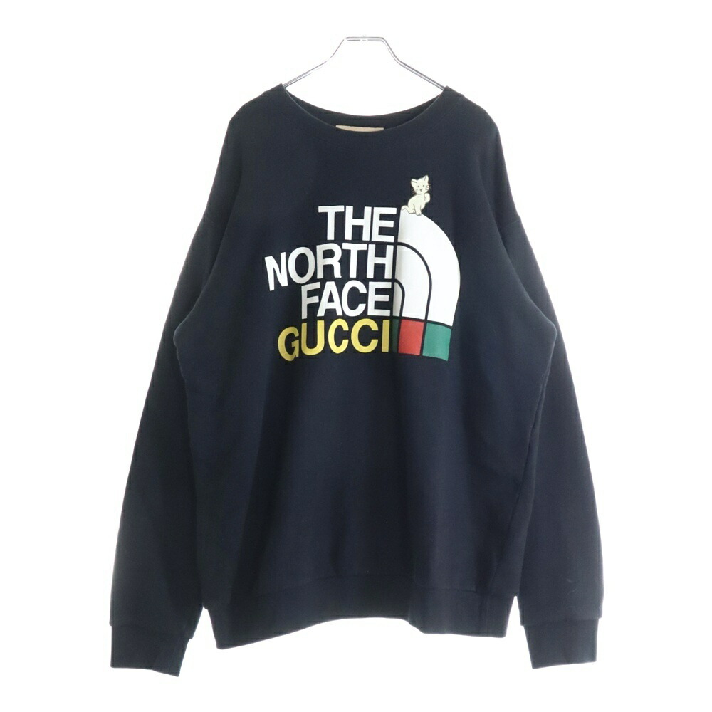 楽天市場】GUCCI 21ss THE NORTH FACE CREWNECK グッチ ノースフェイス