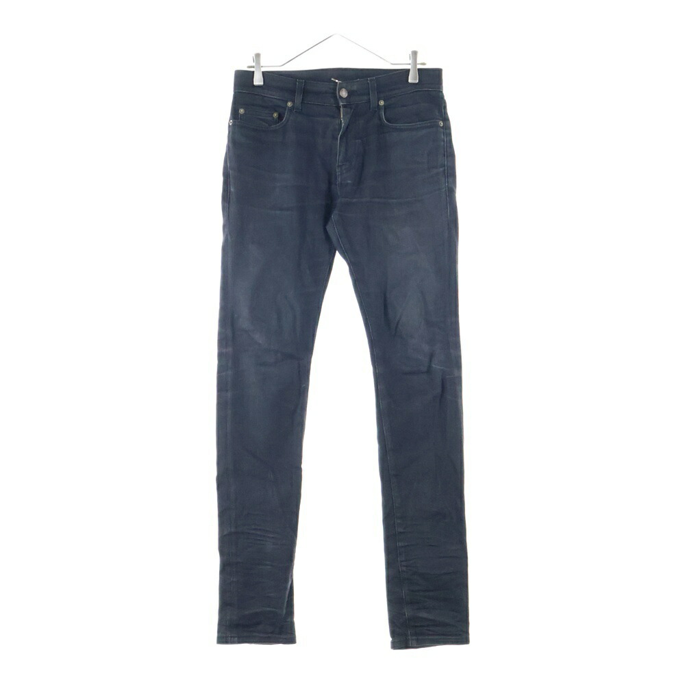 SAINT LAURENT PARIS ストライプ ウールスラックス 48 SAINT LAURENT PARIS ストライプ ウールスラックス 48