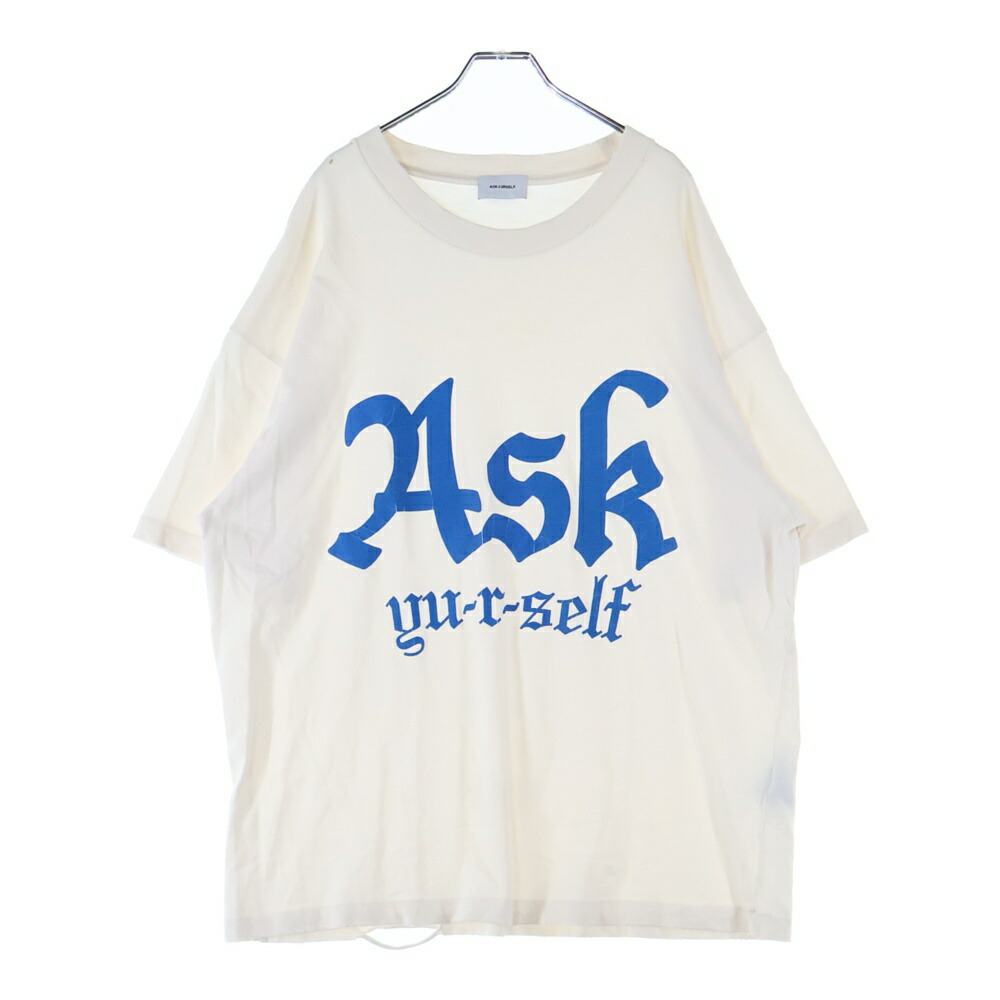 楽天市場】ASKYURSELF アスクユアセルフ 半袖 Tシャツ CROSS