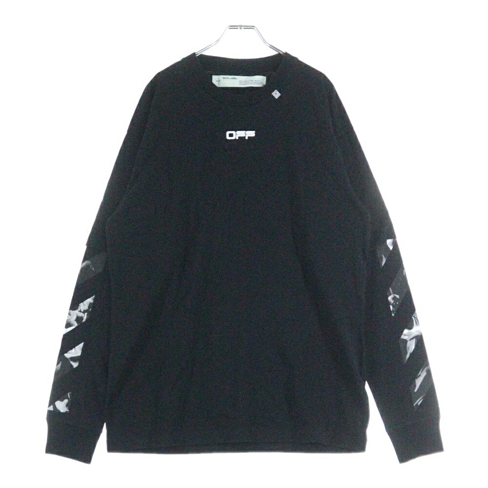 楽天市場】オフホワイト OFF-WHITE メンズ トップス ロンT カットソー