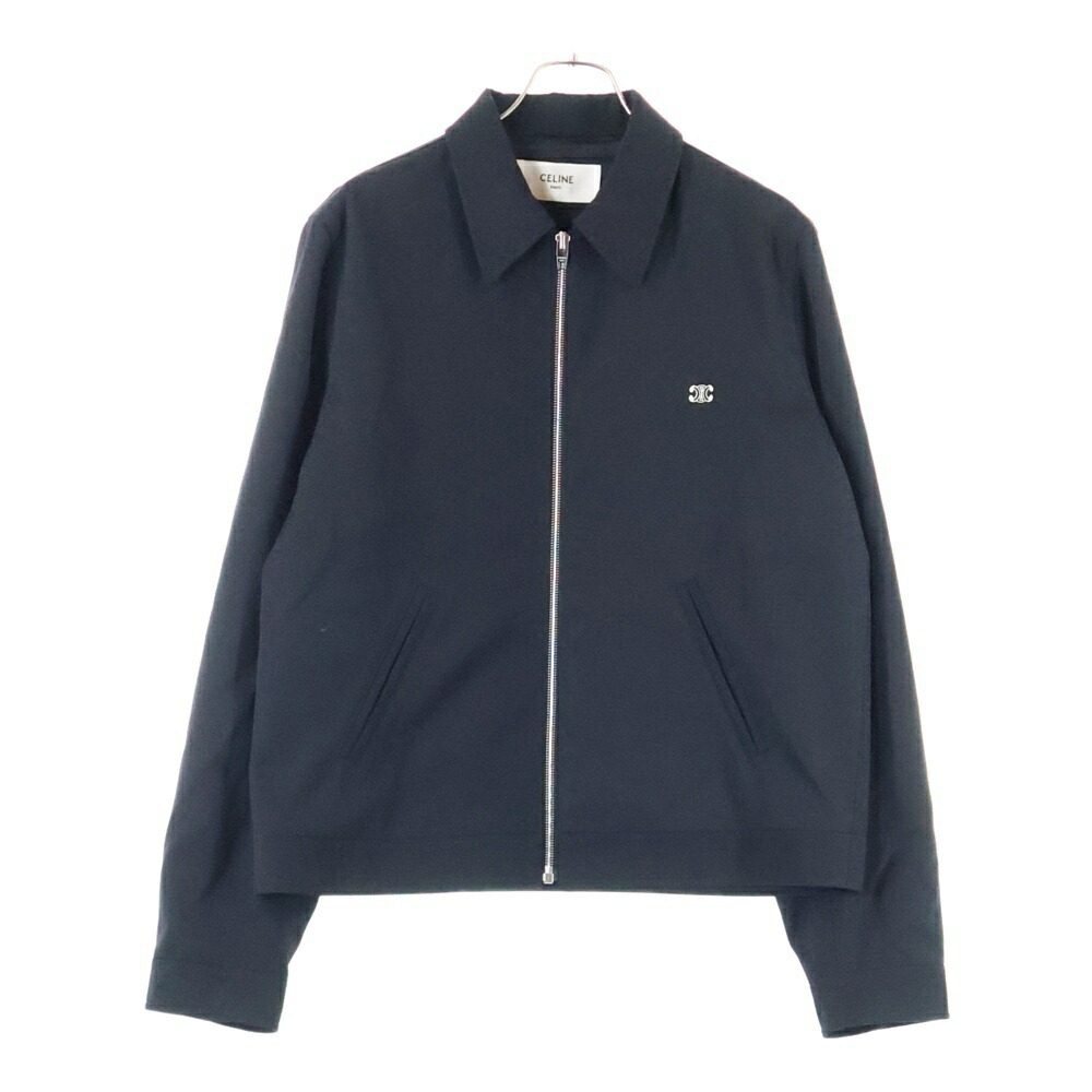 CELINE スポーティ ジップアップジャケット 楽天市場】CELINE(セリーヌ) サイズ:S フロント刺繍ロゴ ジップ
