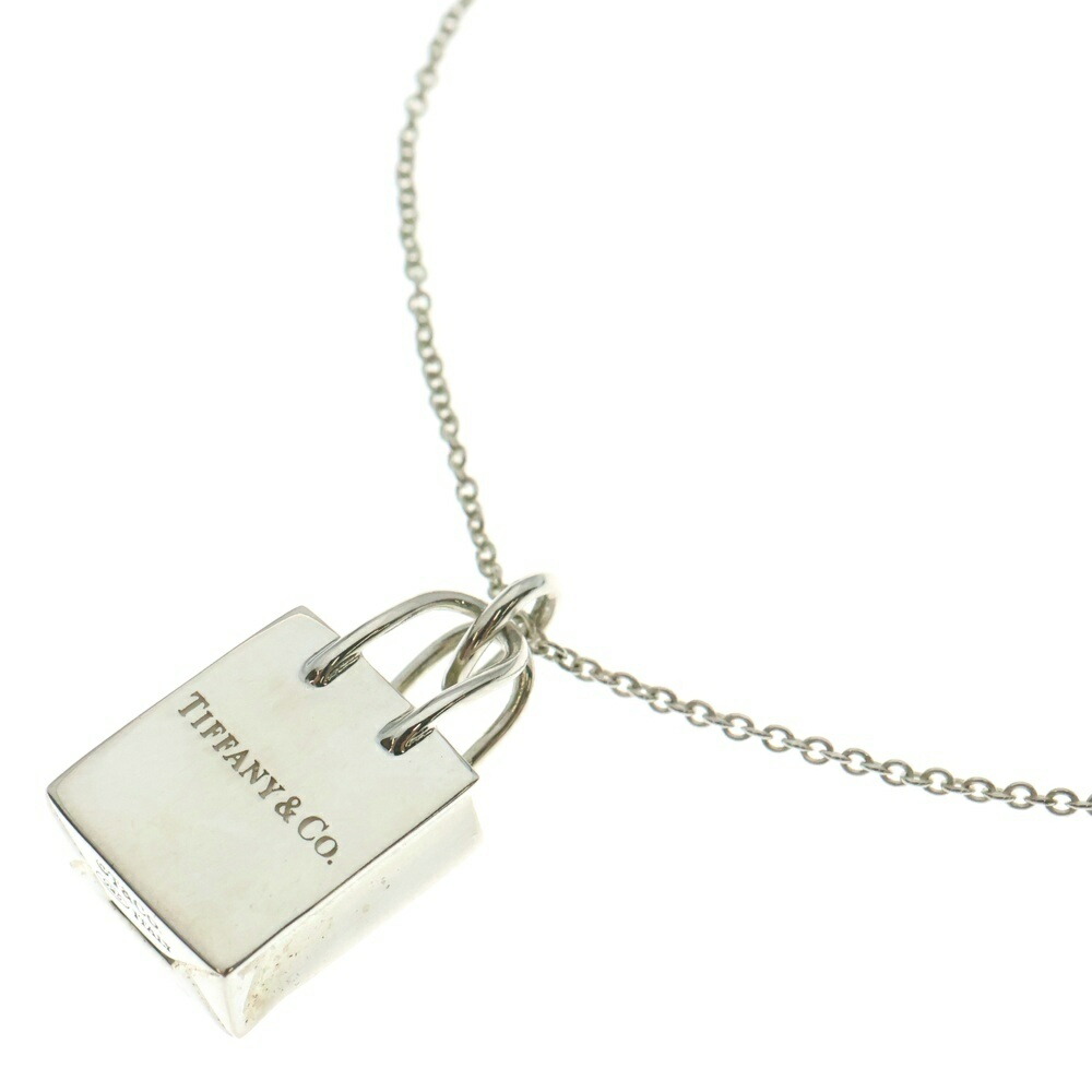 新品未使用　Tiffany　T＆COチャームネックレス 楽天市場】TIFFANY & Co. ティファニー ショッピングバッグチャーム
