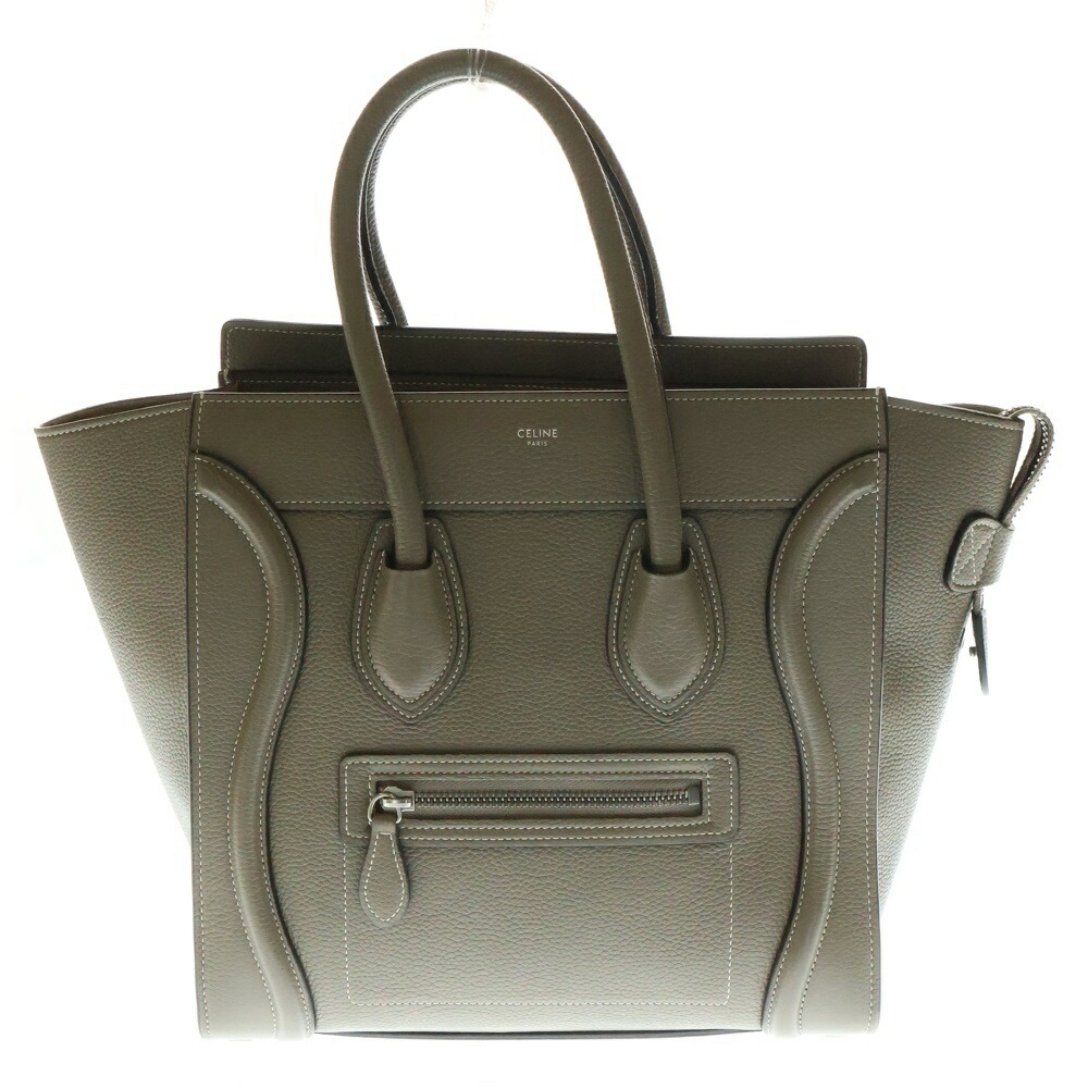 Celine ラゲージ　ナノ　スリ 楽天市場】CELINE（セリーヌ） ラゲージ ナノ スリ(グレージュ) レザー