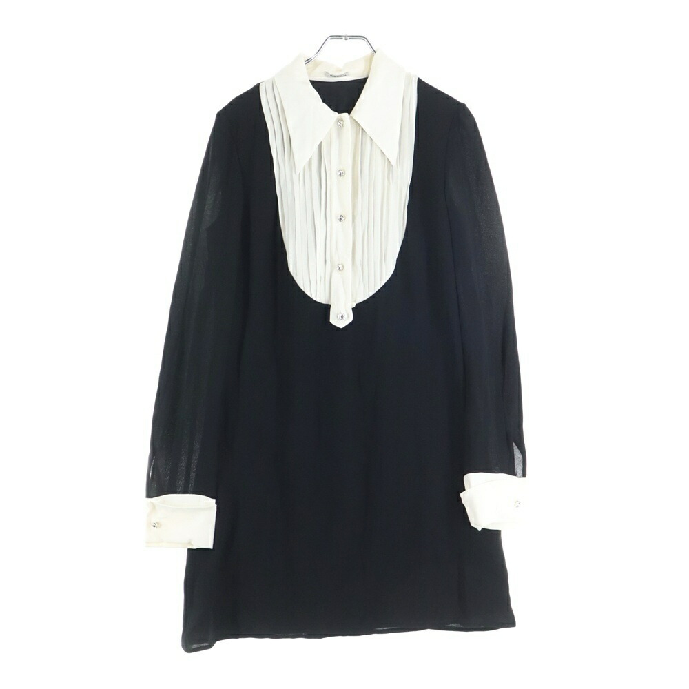 楽天市場】miumiu（ミュウミュウ）ロゴ カシミヤ ニット ワンピース