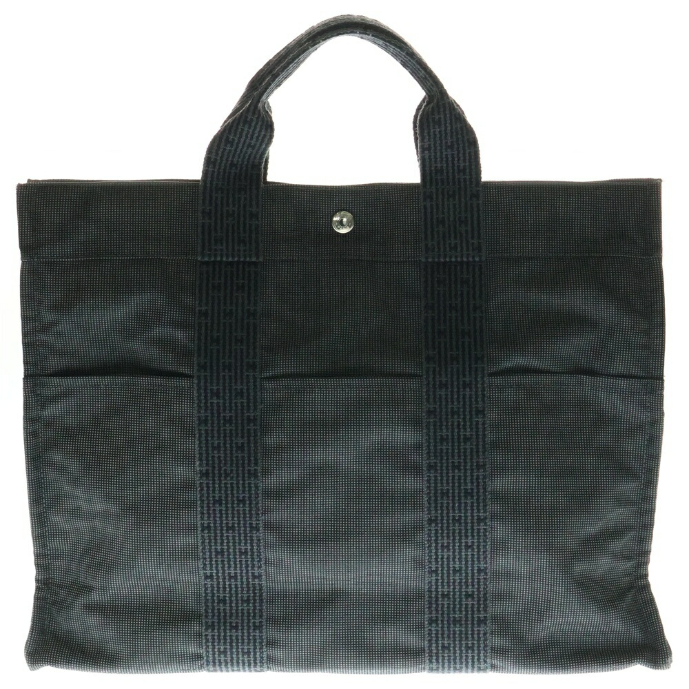 HERMES エルメス　エールライントート　ハンドバッグ　PM キャンバス HERMES エルメス エールライントートPM トートバッグ キャンバス