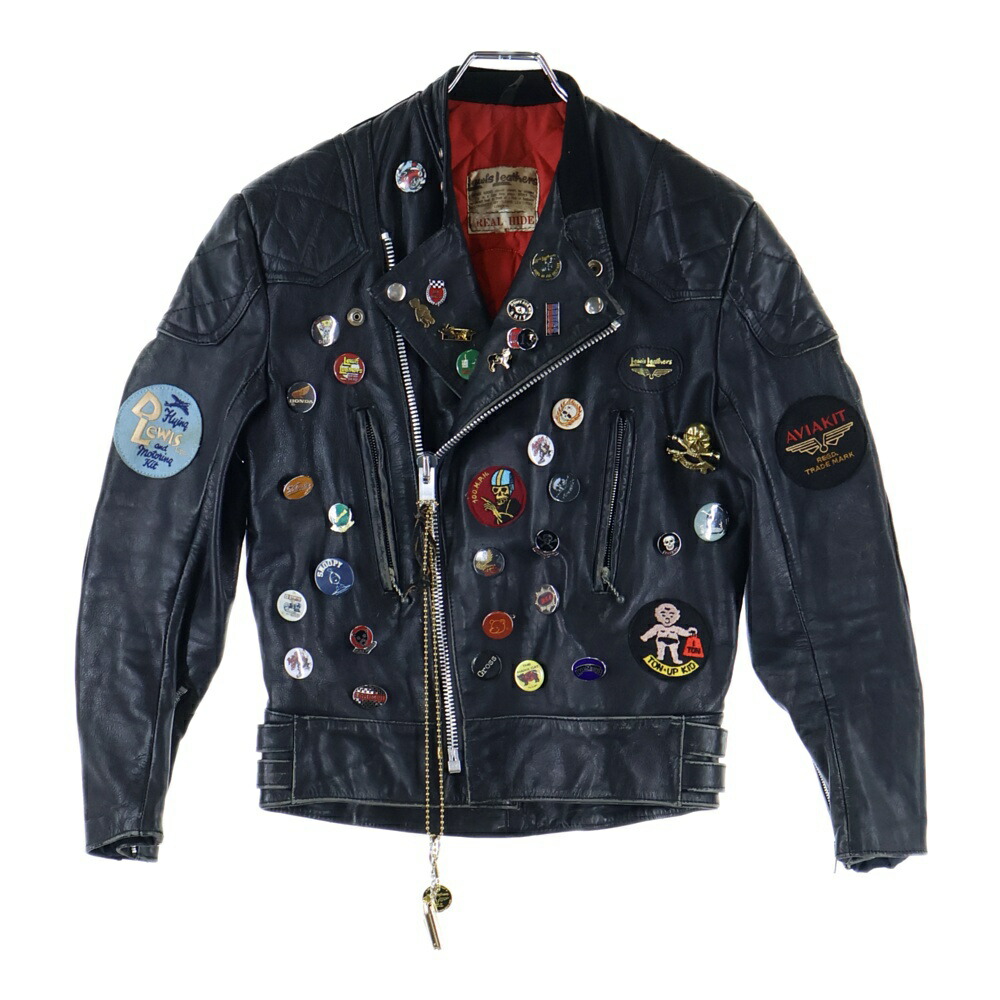 Lewis Leathers シングルライダースジャケット 36 ドミネーター Lewis Leathers ルイスレザー DOMINATOR ドミネーター シープスキン