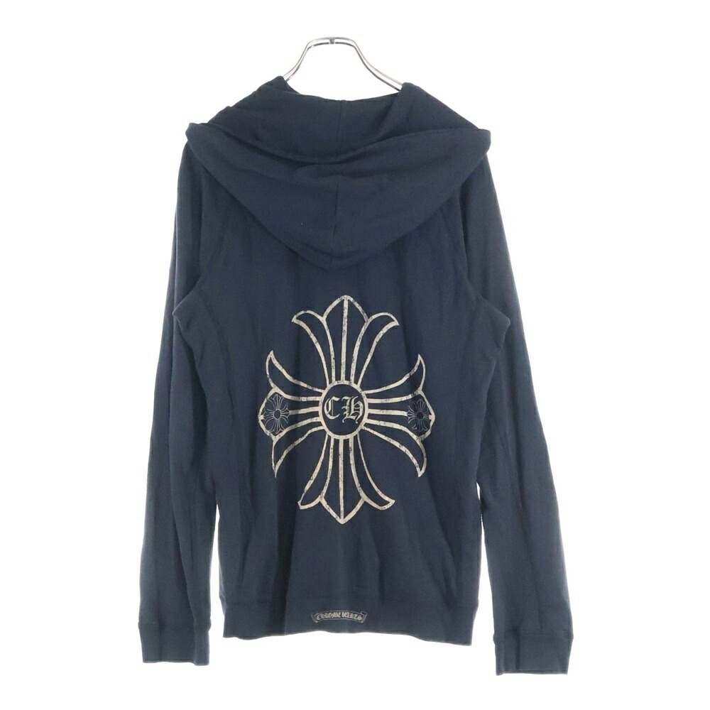 クロムハーツ パーカ クロムハーツパーカーホースシュー&フローラルクロスジップ