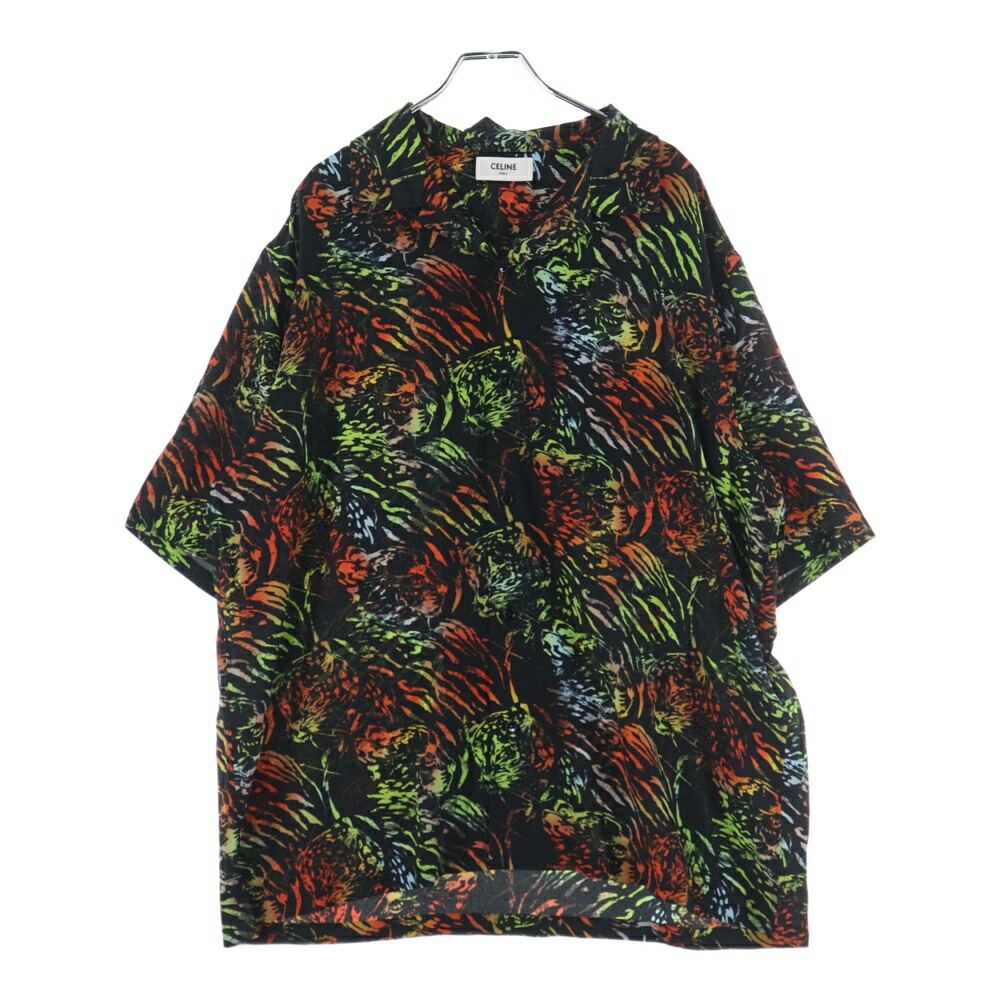楽天市場】CELINE セリーヌ 21SS アロハシャツ 2C517428M 41 黄色