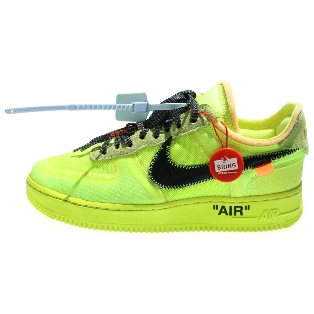 楽天市場】THE 10 : NIKE AIR FORCE 1 LOW OFF-WHITE volt/black