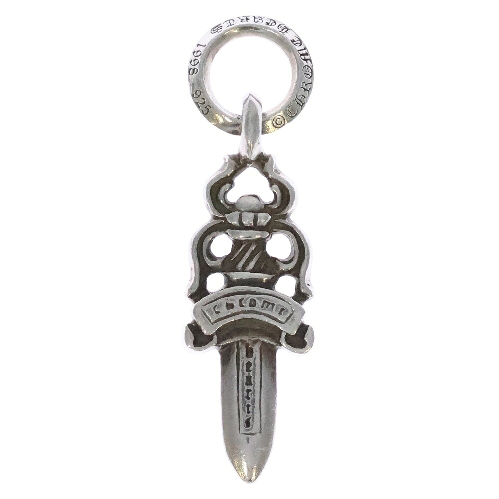 CHROME HEARTS(クロムハーツ) 大きさ:#5 #5 DAGGER #5ダガーチャーム シャンデリヤとっ始め しろがね色 BCA195【中古】【度合いB】【色つやしろがね色】【取りまわしバス発着場BRING札幌店】