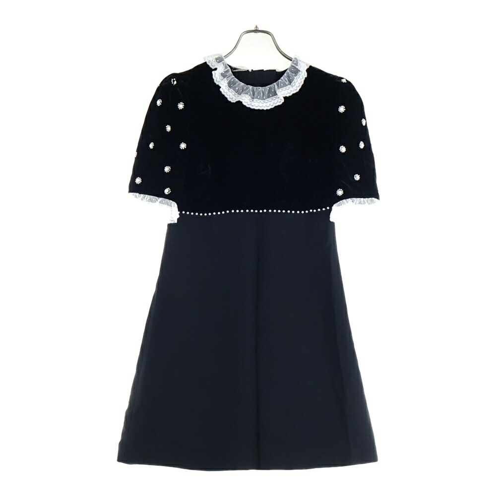 楽天市場】miumiu（ミュウミュウ）ロゴ カシミヤ ニット ワンピース