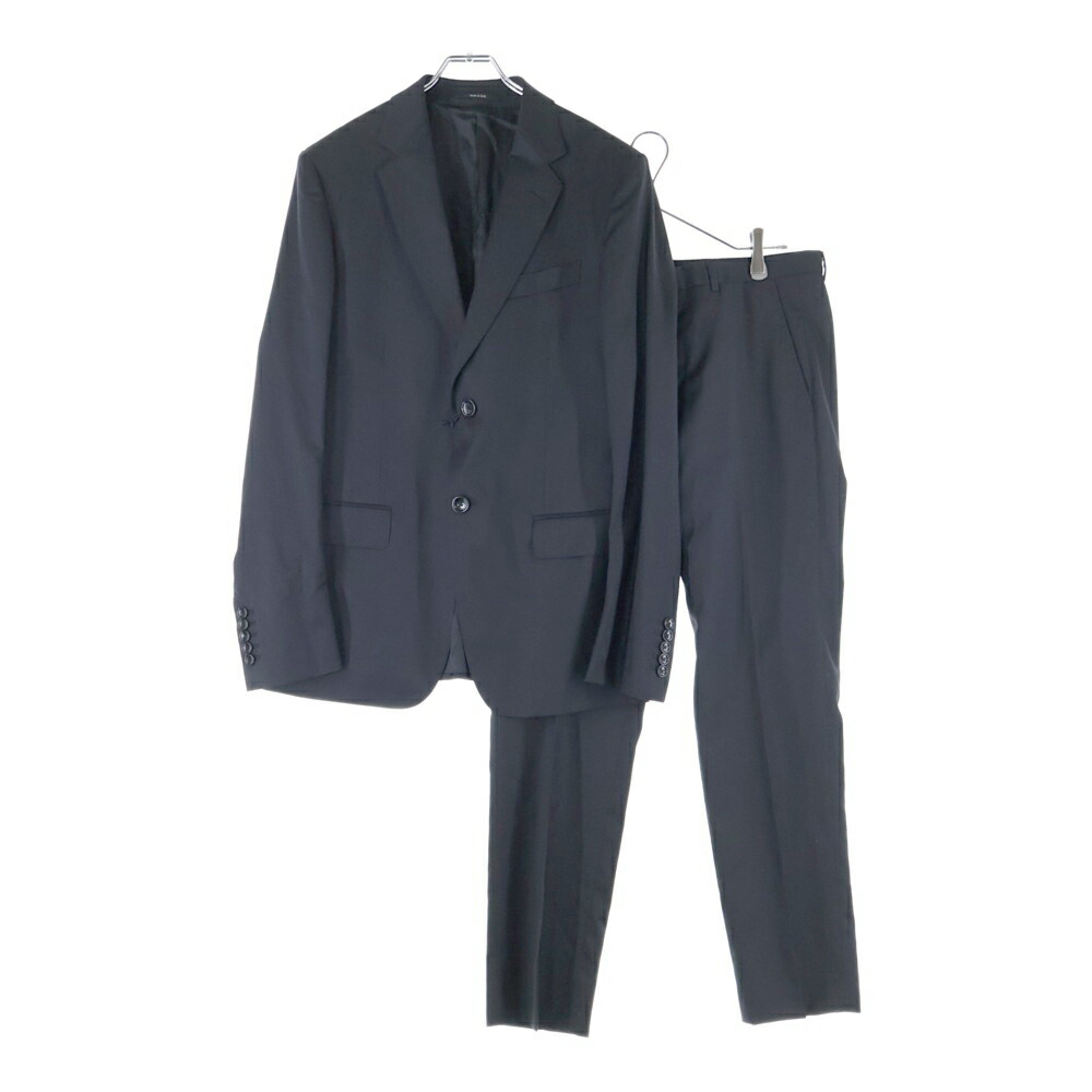 【現行☆ハンガー付】GUCCI グッチ スーツ セットアップ グレー 総裏 48 現行☆ハンガー付】GUCCI グッチ スーツ セットアップ グレー 総裏 48