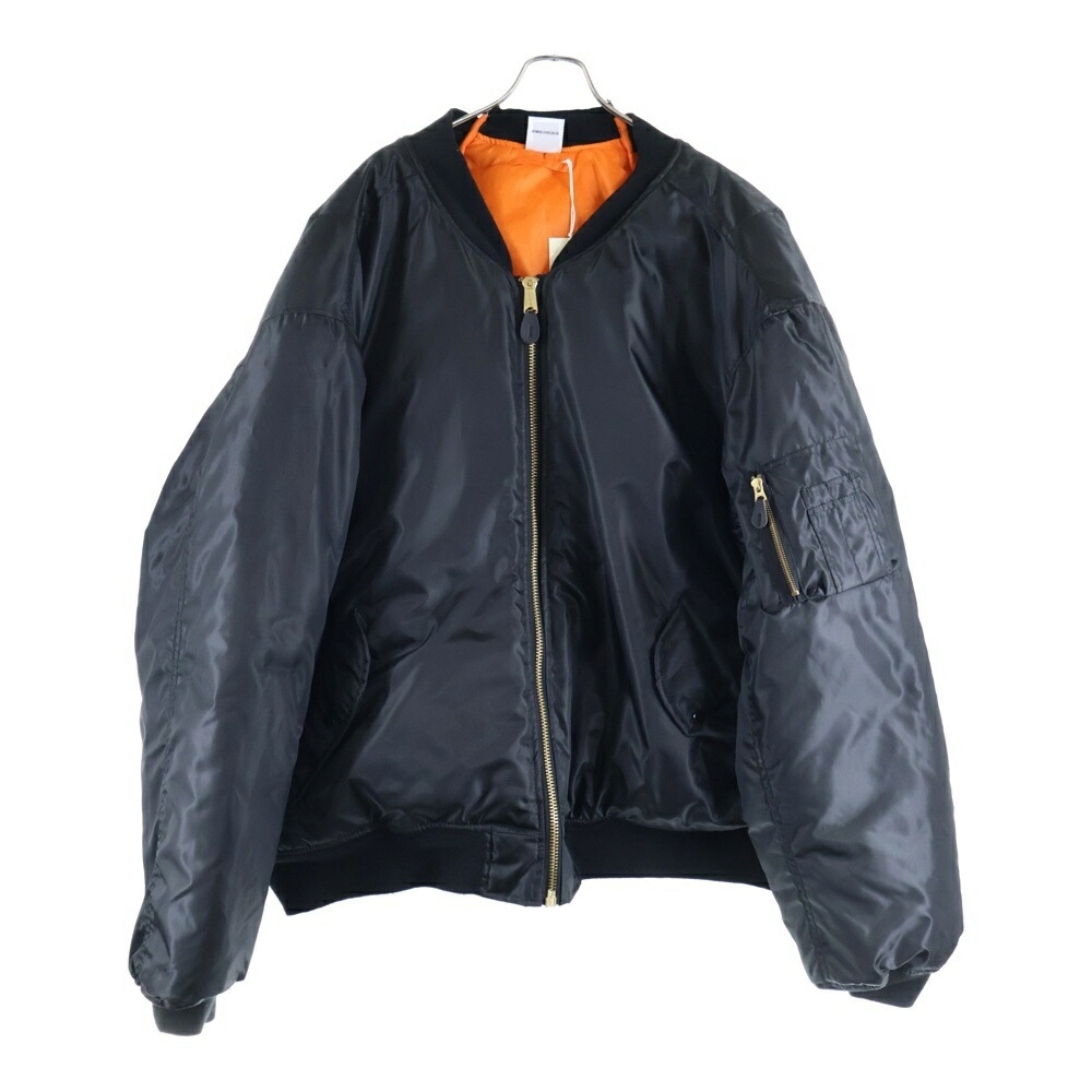 楽天市場】VETEMENTS 18ss ALPHA BOMBER MA-1 JACKET MSS18JA44