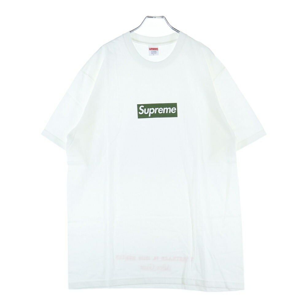 楽天市場】21AW SUPREME Berlin Box Logo Tee 白 XL シュプリーム