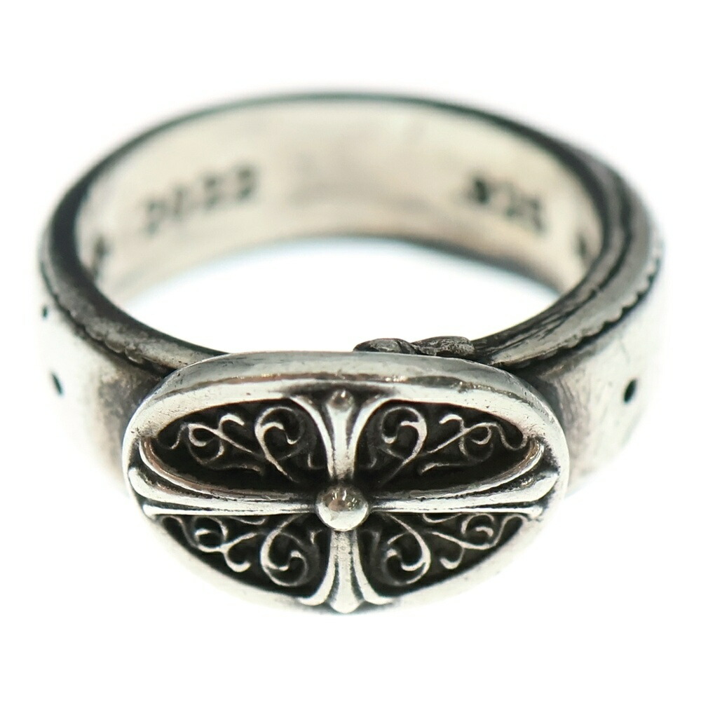 新作 Chrome hearts クロムハーツBELTED OVAL リング 楽天市場】クロムハーツ【CHROMEHEARTS】BUCKL OVAL CROSS BELT RING