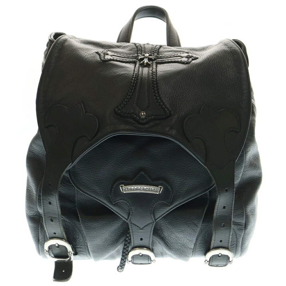 楽天市場】CHROME HEARTS LEATHER BACKPACK CROSS クロムハーツ レザー