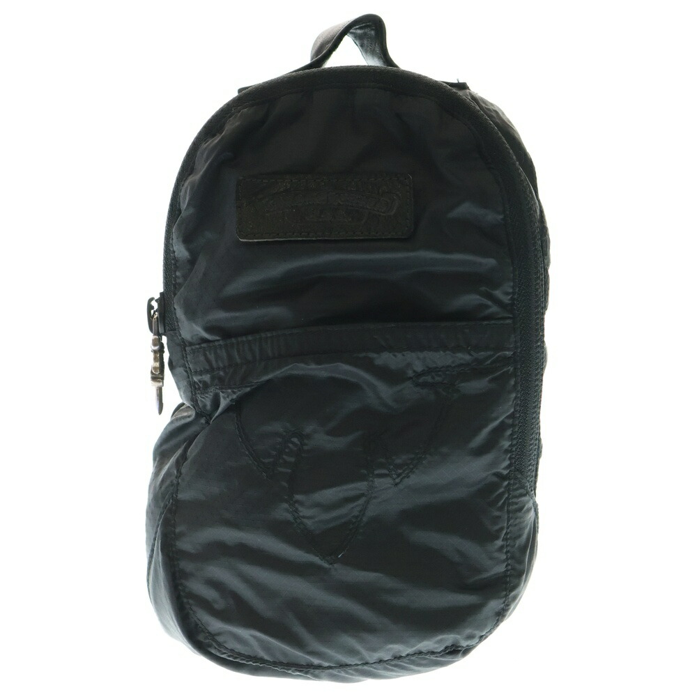 CHROME HEARTS(クロムハーツ) ラベル付きナイロンポーチ【中古】【程度A】【カラーブラック】【取扱店舗BRING渋谷ANNEX店】|ブランド買取・販売 BRING