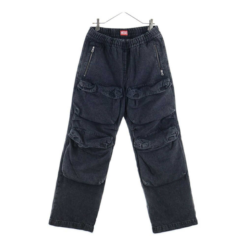 DIESEL(ディーゼル) 大きさ:30 D-BAERTSON-S 広広とした ジーンズ 積貨委託貨物 ロングズボン下 黒いこと A14994【新古品/中古】【座標軸S】【色合い黒いこと】【取りまわしバス発着場BRING THRIFT CLOSET 幕張店】