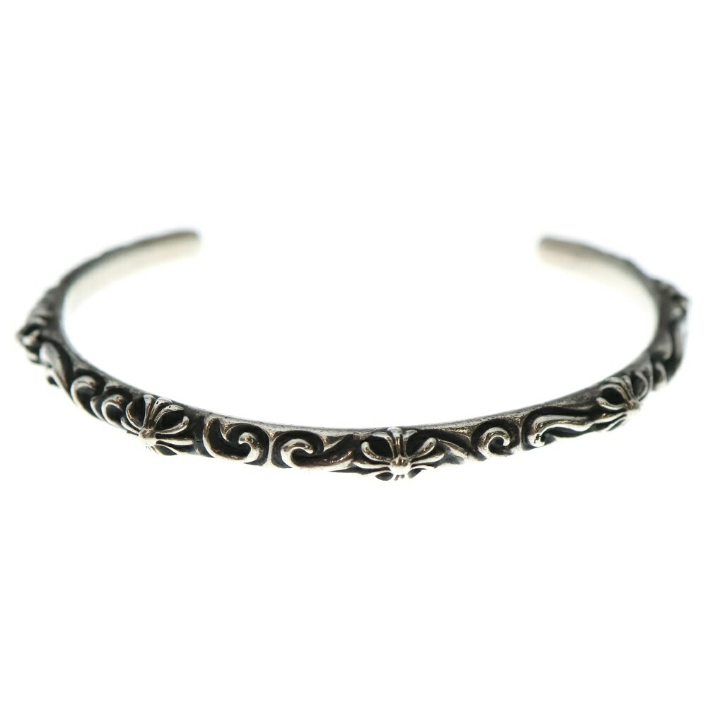 Chrome Hearts ローズバングル Chrome Hearts ローズバングル CHROME HEARTS Cross band Bangle