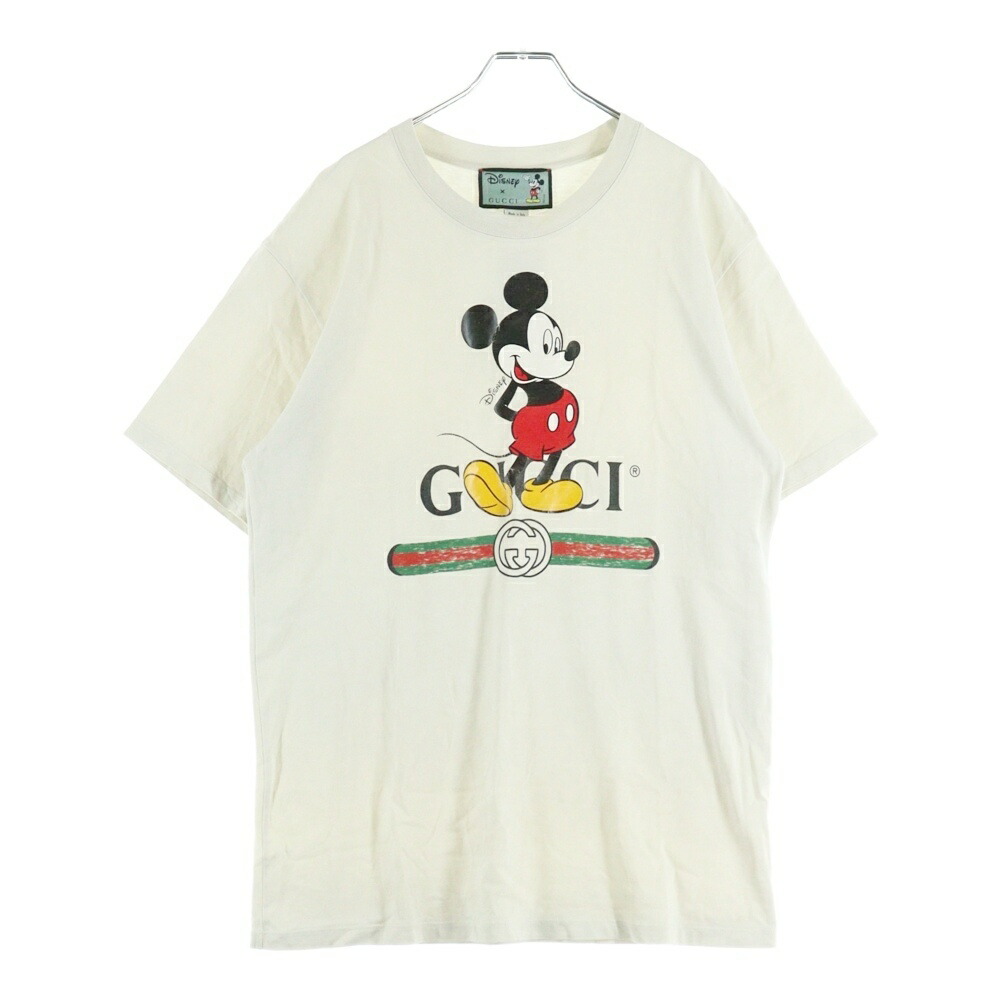 GUCCI×DisneyコラボTシャツ Disney x Gucci Print Oversize Fuchsia Pink T-shirt | eBay UK