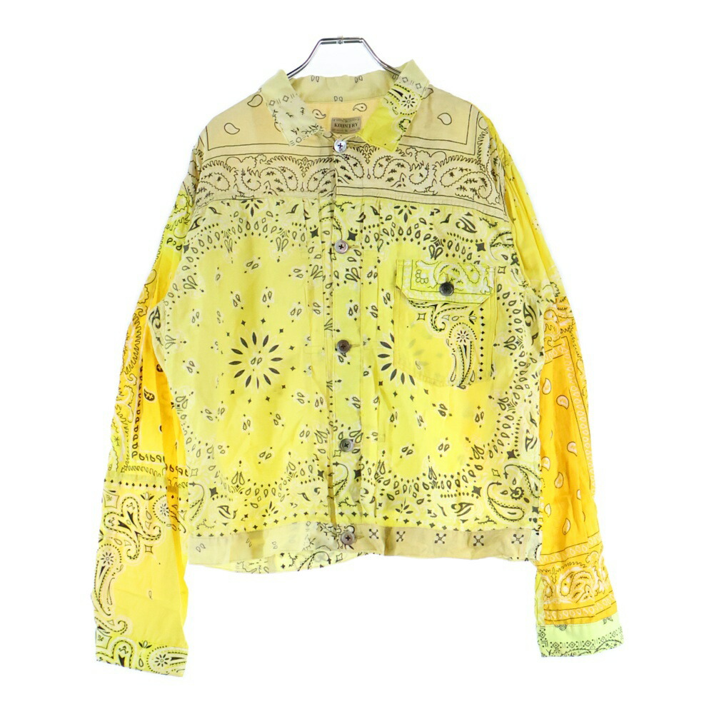 楽天市場】KAPITAL キャピタル バンダナ リバーシブル シャツ