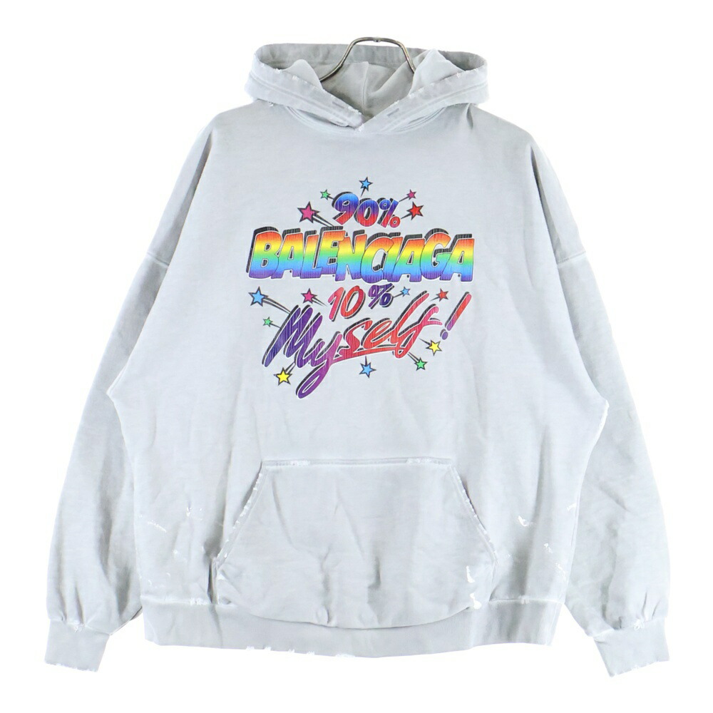 楽天市場】BALENCIAGA(バレンシアガ) サイズ:S 23SS Paris Moon Hoodie