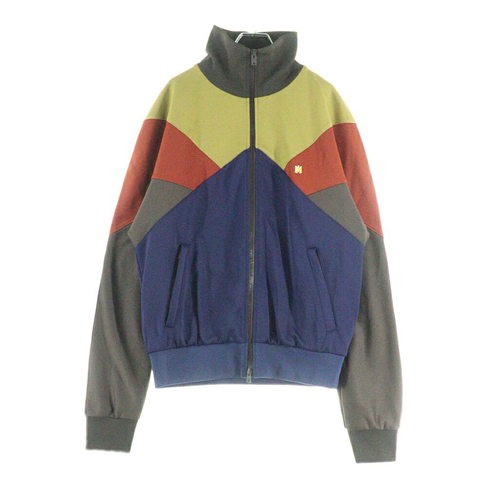 AMIRI(アミリ) サイズ:M RETRO ZIP UP JACKET レトロ ジップアップジャケット マルチカラー【中古】【程度A】【カラーマルチカラー】【取扱店舗BRING WASTE_NOT】｜ブランド買取・販売　BRING