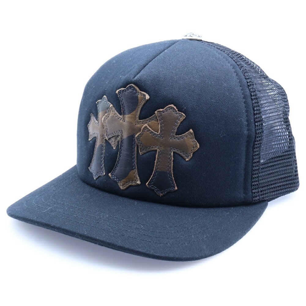 楽天市場】CHROME HEARTS(クロムハーツ) Cemetery Cross Patch Trucker