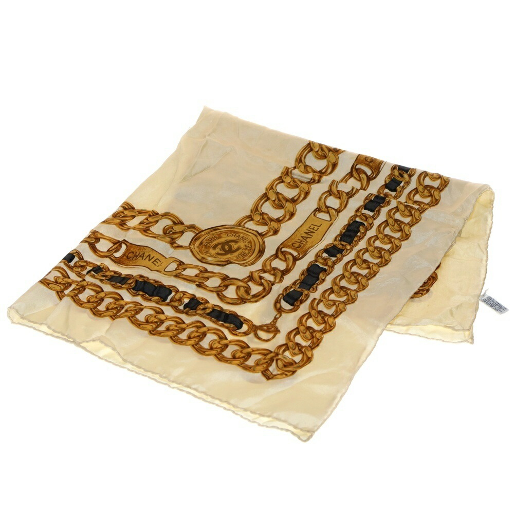 楽天市場】CHANEL シャネル ココマーク タグ ツイード柄 スカーフ 約