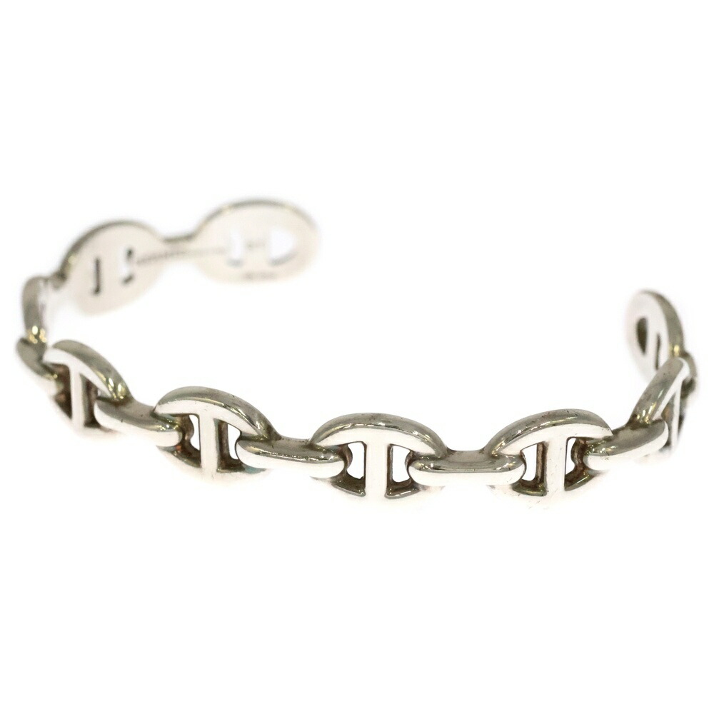 楽天市場】HERMES（エルメス）シェーヌダンクル アンシェネ バングル