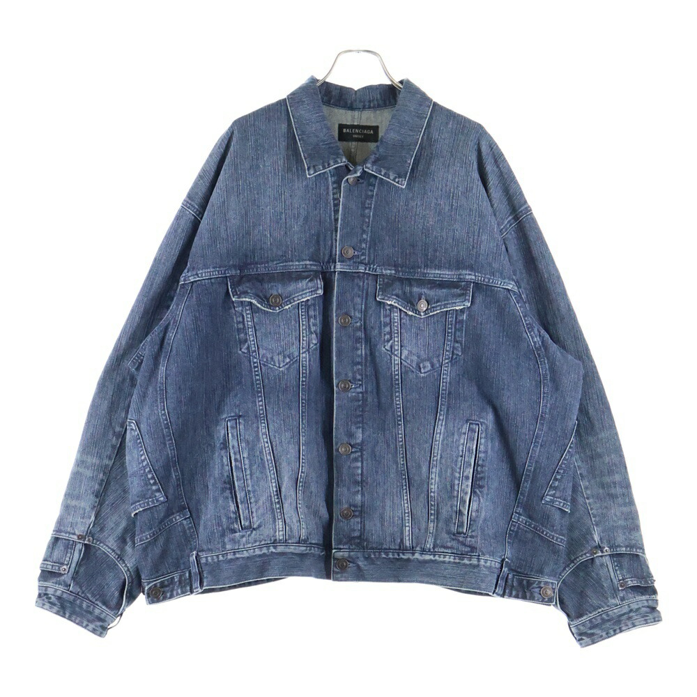 Balenciagaバレンシアガ オーバーサイズ デニムジャケット　Gジャン 楽天市場】BALENCIAGA(バレンシアガ) サイズ:XS 23AW Large Fit Jacket