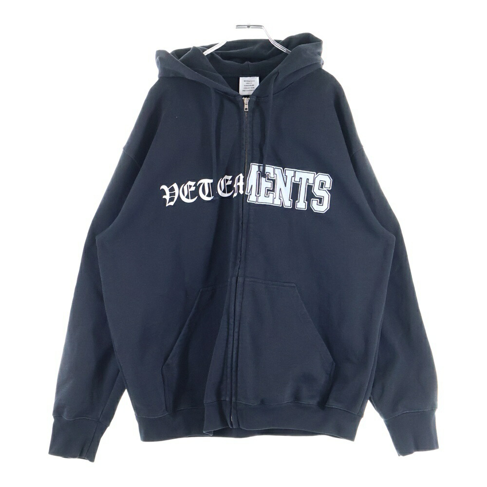 楽天市場】VETEMENTS(ヴェトモン) サイズ:XS MY NAME IS VETEMENTS ZIP