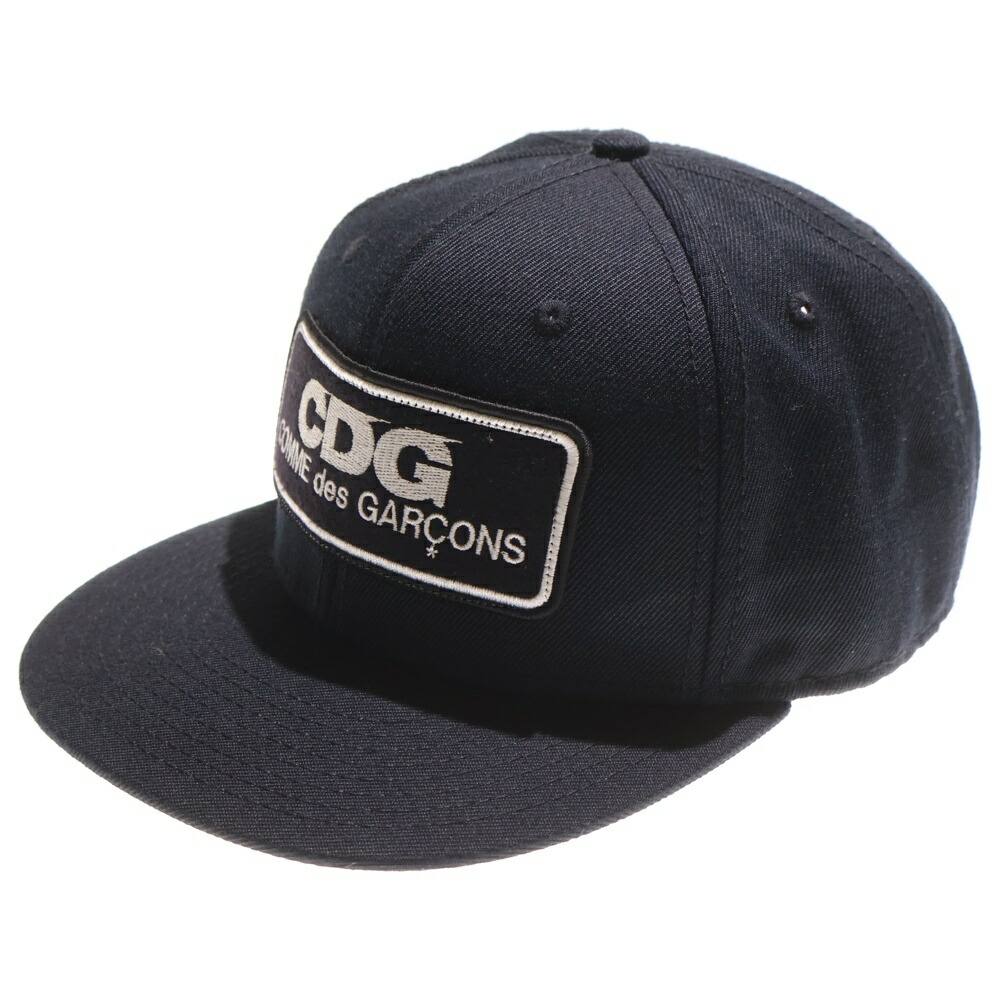 楽天市場】【COMME des GARCONS HOMME LOGO CAP Black HN-K601