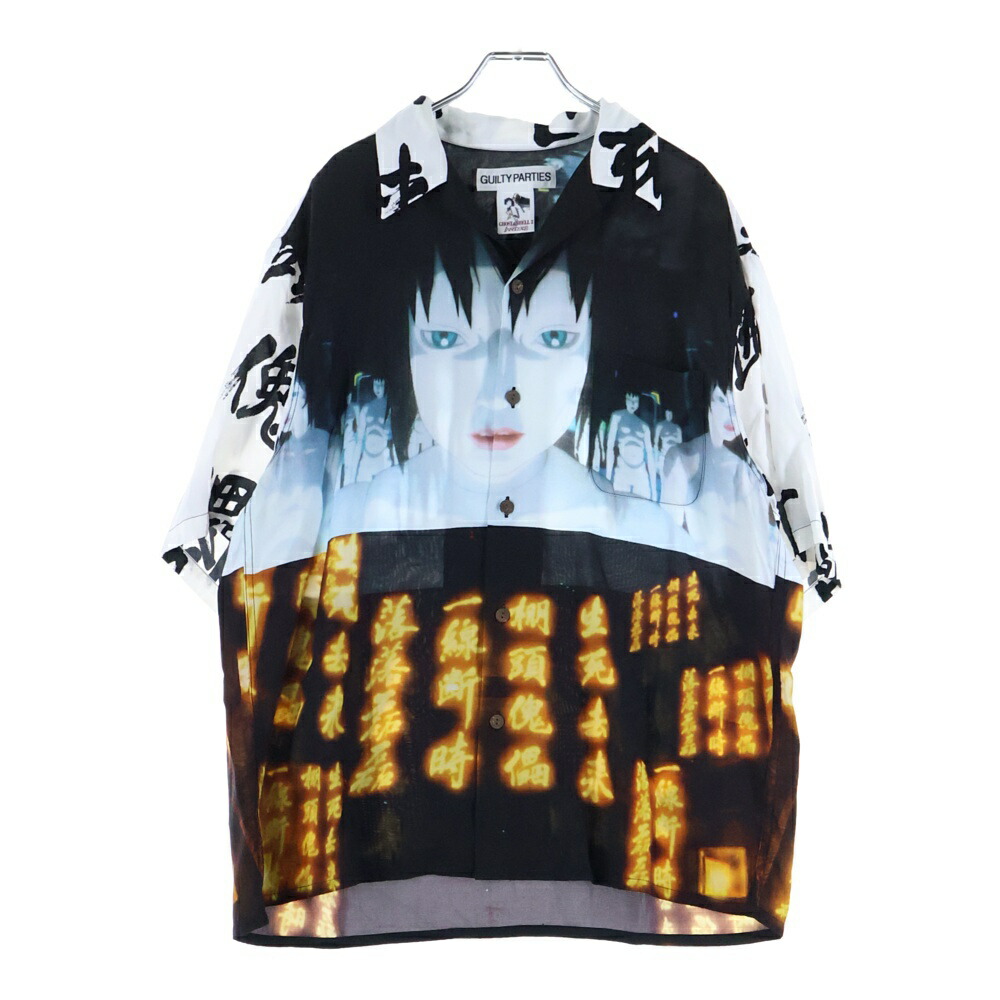 美品 攻殻機動隊 イノセンス アロハシャツ 黒 楽天市場】◇ワコマリア WACKO MARIA◇ メンズ/INNOCENCE/ S/S