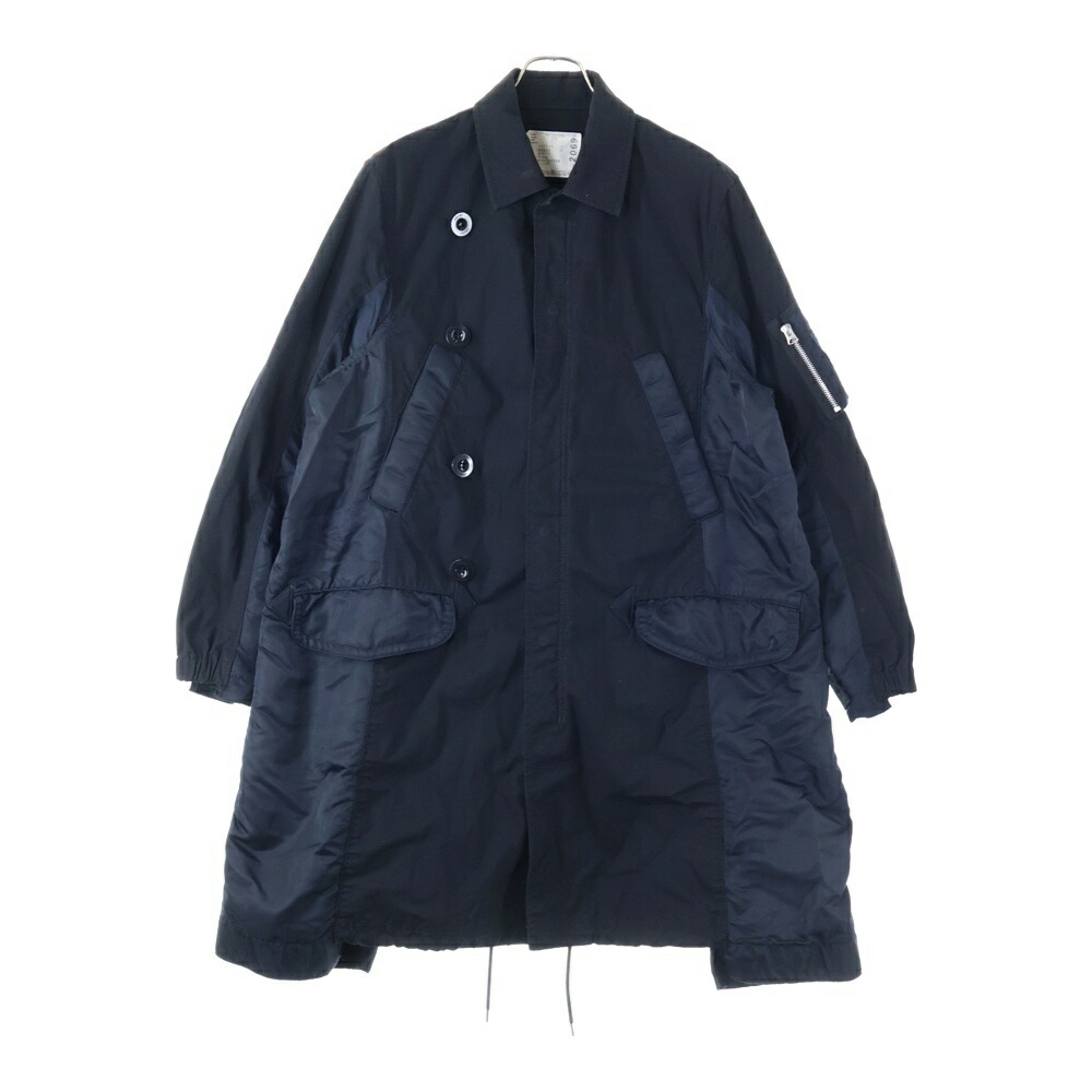 Sacai ジャケット 楽天市場】Sacai(サカイ) サイズ:1 Garment Dye Rip Stop x Nylon