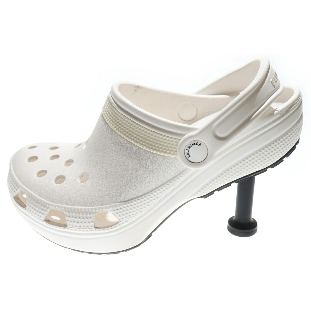BALENCIAGA クロックス　ホワイト37 楽天市場】BALENCIAGA×CROCS バレンシアガ クロックス POOL RUB SLIDE