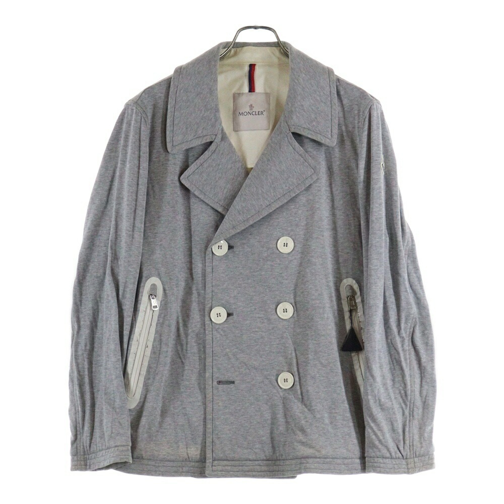 MONCLER(モンク線路) 大きさ:3 EMILIEN B10914106985 57746 汗水 P厚地の外套 薄墨色【中古】【座標軸B】【色合い薄墨色】【取りまわしバス発着場BRING福岡天神店】