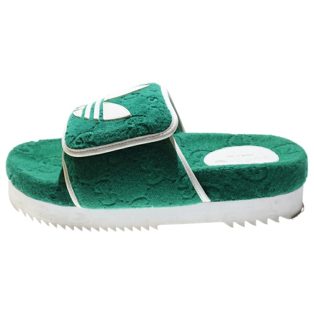 楽天市場】【中古】GUCCI×adidas スポーツサンダル 351 8968J 8126