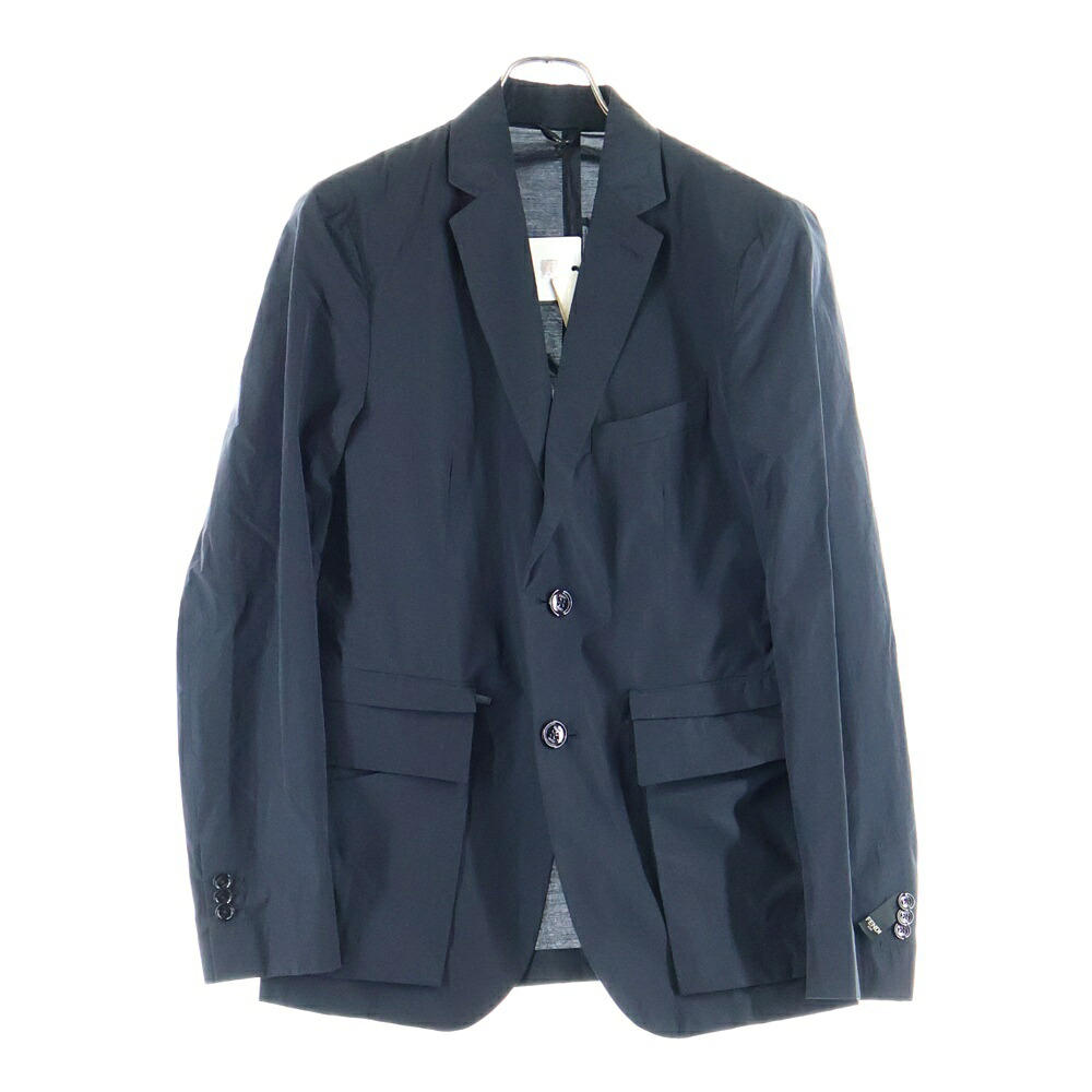 FENDI(フェンディ) 大いさ:46 ナイロン混テーラードジャケット 黒いこと FJ0273 ABB8【新古品/中古】【度合いS】【色合い黒いこと】【取りまわしバス発着場BRING殿堂店】 メンズファッション-コート・ジャケット