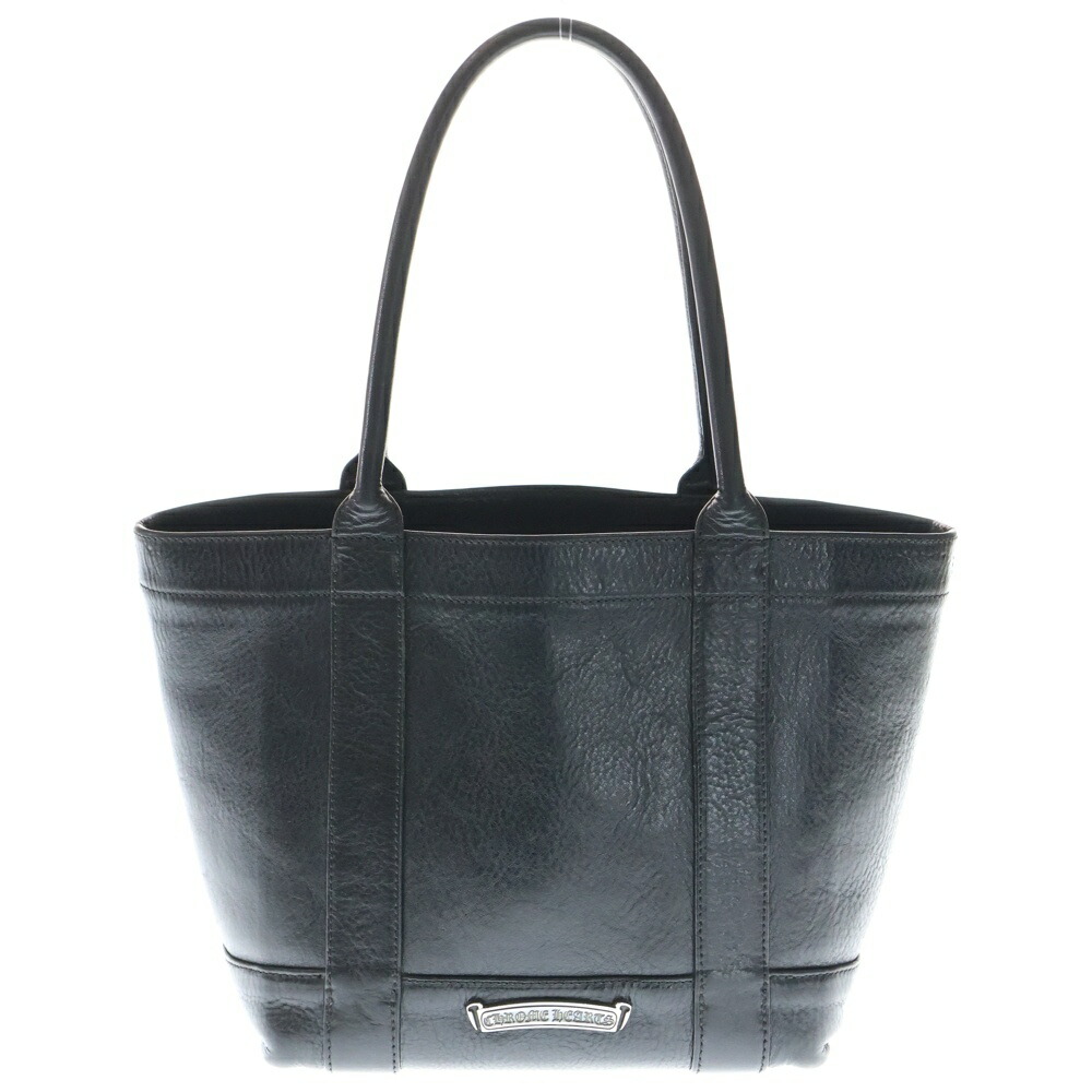 楽天市場】CHROME HEARTS MINI TOTE BAG HEAVY BLACK LEATHER CEMETERY
