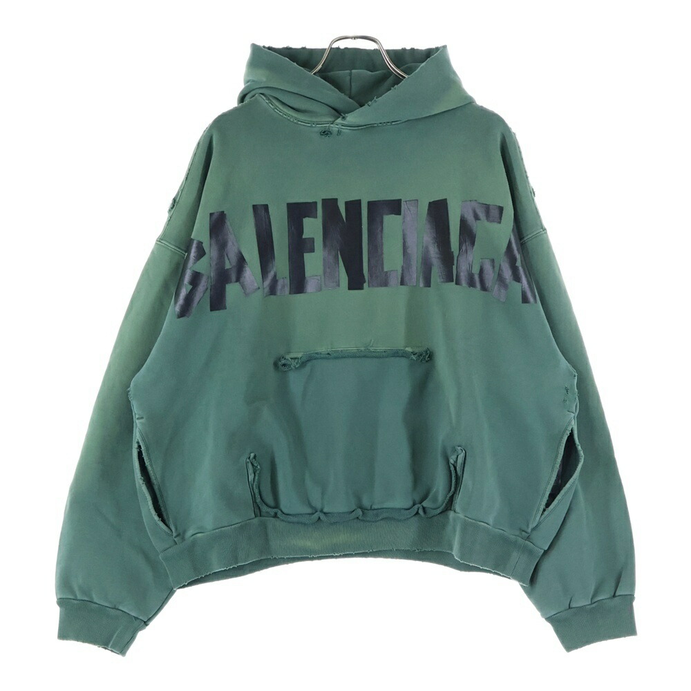 楽天市場】BALENCIAGA(バレンシアガ) サイズ:3 23AW Metal Logo Hoodie