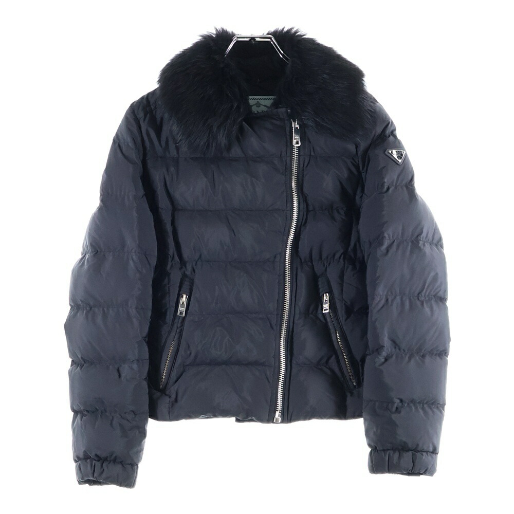 PRADA プラダ　ジャケット　ブラック　38 プラダ ダウンジャケット サイズ38 S レディース美品 - 29Y966 黒