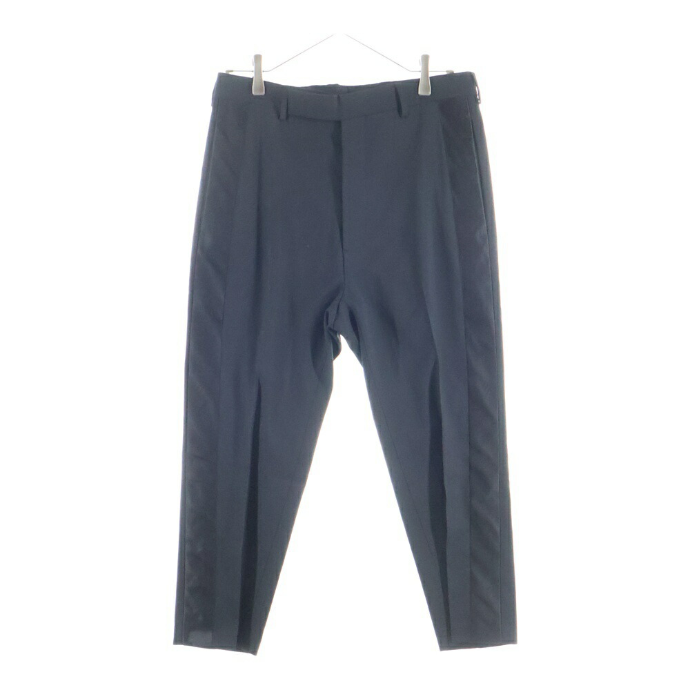 Rick Owens(リックオウエンス) 大きさ:46 Astaires Cropped Straight Leg Trousers RU19S2373ーZLSE スラックスズボン下 黒いこと【中古】【座標軸B】【色合い黒いこと】【取りまわしバス発着場BRING渋谷ANNEX店】