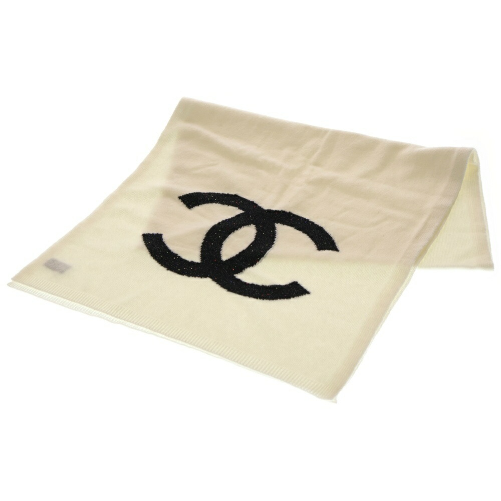 楽天市場】CHANEL シャネル ココマーク タグ ツイード柄 スカーフ 約