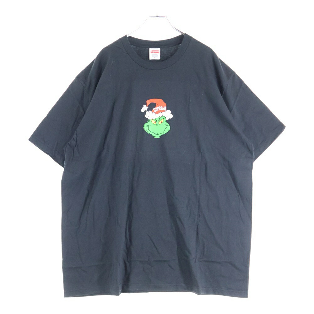 SUPREME(シュプリーム) サイズ:XL 24AW Grinch Tee グリンチ 半袖Tシャツ ブラック【新古品/中古】【程度S】【カラーブラック】【取扱店舗BRING横浜ビブレ店】
