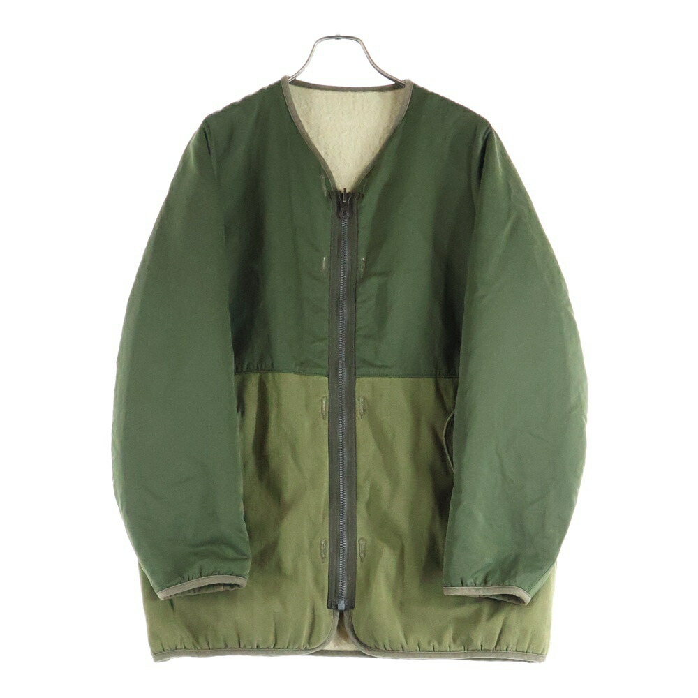 VISVIM(ヴィスヴィム) サイズ:2 17AW LONGLINER JACKET 裏地ウール モヘヤ ロングライナージャケット カーキ 0117205013031【中古】【程度A】【カラーグリーン】【取扱店舗BRING梅田茶屋町店】