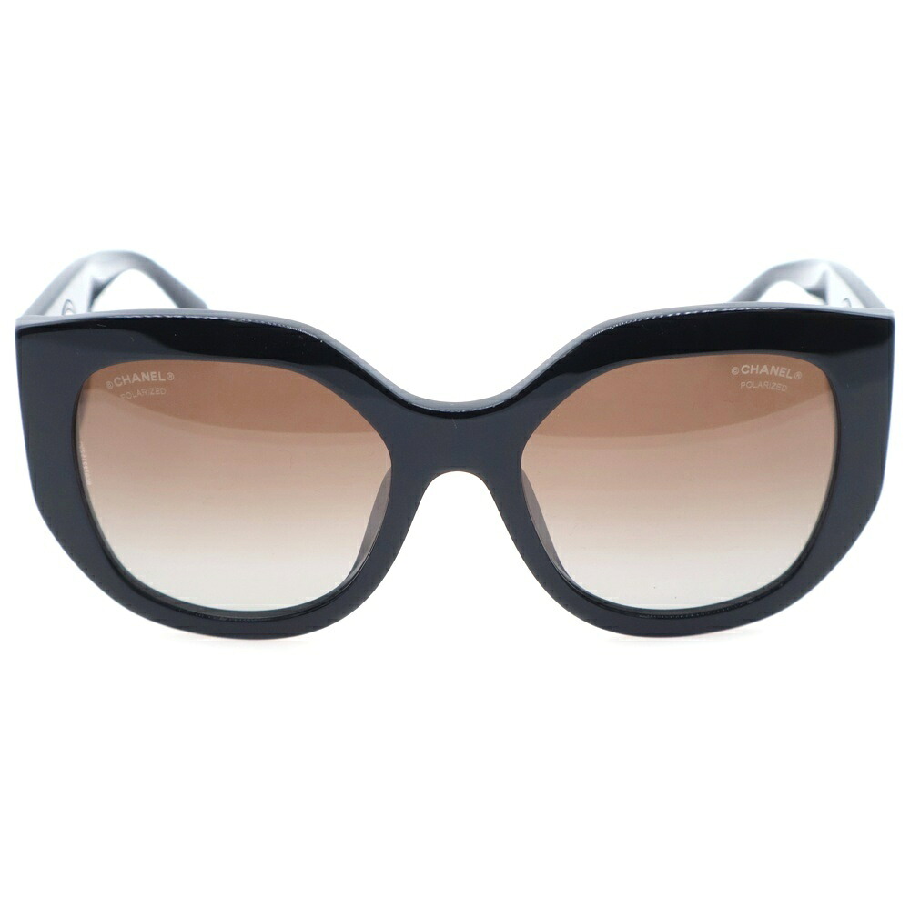 CHANEL シャネル ココマークテンプル スクエアフレーム カラーレンズ