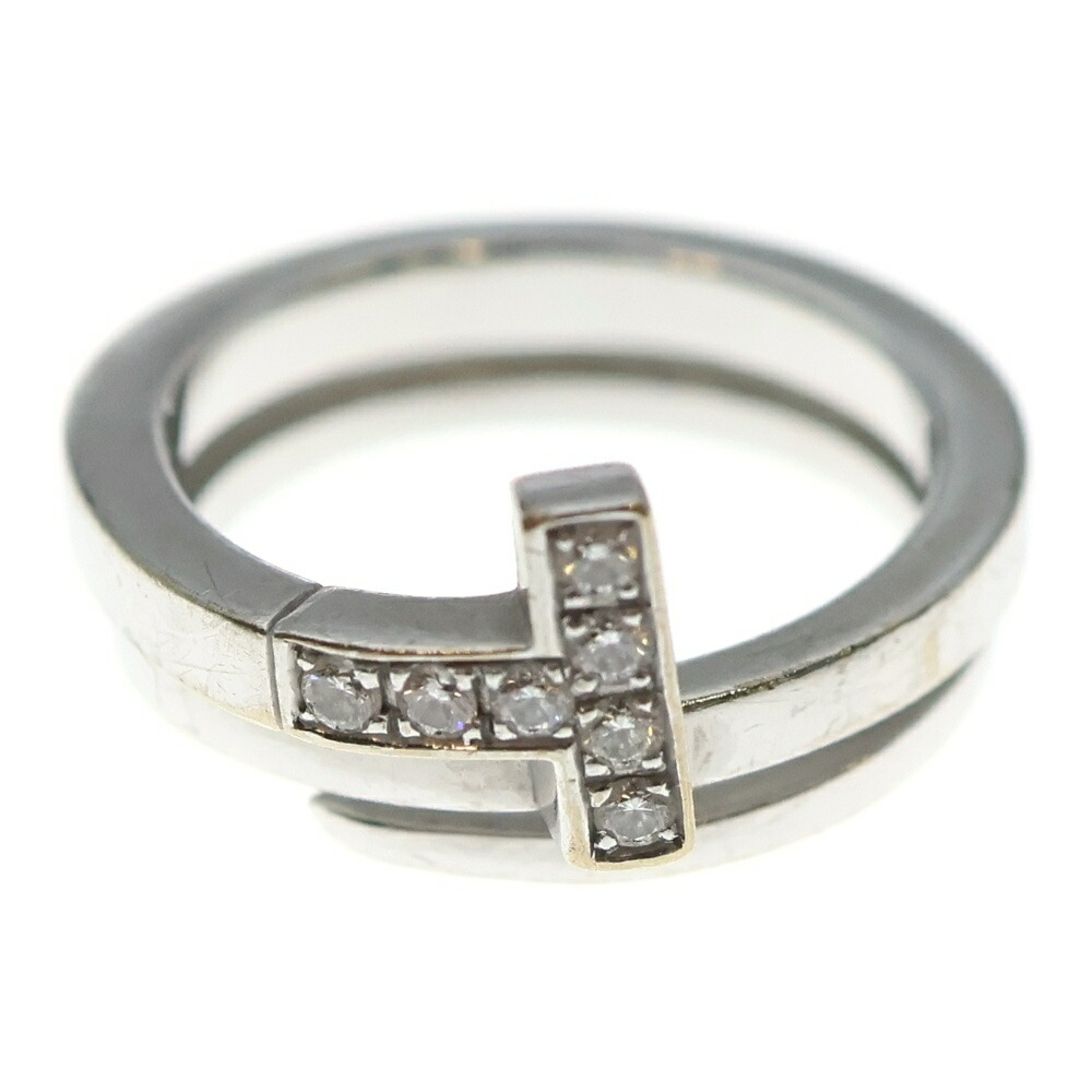 楽天市場】TIFFANY&Co. ティファニー Tスクエアリング ステンレス