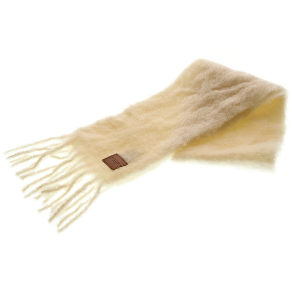 楽天市場】ロエベ LOEWE マフラーアナグラム刺しゅう入り ウール90