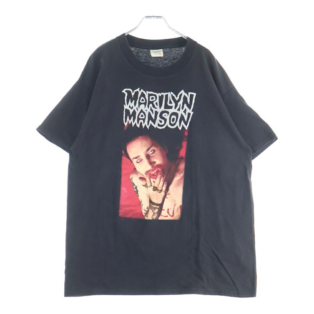 Marilyn Manson 00’s TOUR Tシャツ マリリンマンソン VINTAGE ヴィンテージ 00s MARILYN MANSON THE RAPE OF WORLD TOUR